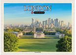 Vianmo Insegna In Legno 30X40 Cm Greenwich Park England London