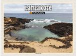 Vianmo Insegna In Legno 30X40 Cm Lanzarote Spanien Charco Del Palo Ort