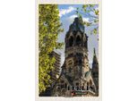 Vianmo Insegna In Legno 30X20 Cm Berlin GedäChtniskirche Deutschland
