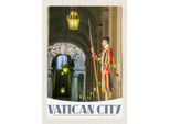 Vianmo Insegna In Legno 30X20 Cm Vatikan City Kirche Wachmann