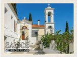 Vianmo Insegna In Legno 30X40 Cm Samos Griechenland Klosteranlage Panagia