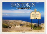 Vianmo Insegna In Legno 30X40 Cm Santorin Griechenland Profitis Ilias