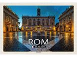 Vianmo Insegna In Legno 20X30 Cm Rom Italien Kapitolsplatz Architektur