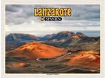Vianmo Insegna In Legno 30X40 Cm Lanzarote Spanien Nationalpark Timanfaya