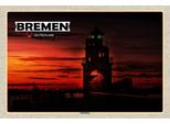 Vianmo Insegna In Legno 20X30 Cm Bremen Deutschland Molenfeuer