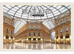 Vianmo Insegna In Legno 20X30 Cm Mailand Galleria Vittorio Emanuele