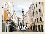Vianmo Insegna In Legno 30X40 Cm Linz ÖSterreich Altstadt Kirche
