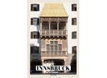 Vianmo Insegna In Legno 30X20 Cm Innsbruck ÖSterreich Goldenes Dachl