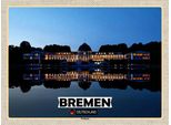 Vianmo Insegna In Legno 30X40 Cm Bremen Deutschland Parkhotel