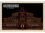 Vianmo Insegna In Legno 20X30 Cm Dresden SäChsische Schweiz