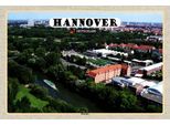 Vianmo Insegna In Legno 20X30 Cm Hannover Blick Auf Ihmeufer