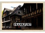 Vianmo Insegna In Legno 20X30 Cm Frankfurt Bornheim Altstadt