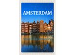 Vianmo Insegna In Legno 18X12 Cm Retro Amsterdam Reiseziel