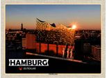 Vianmo Insegna In Legno 30X40 Cm Hamburg Elbphilharmonie