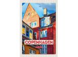 Vianmo Insegna In Legno 18X12 Cm Copenhagen Denmark Altes Haus