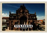 Vianmo Insegna In Legno 20X30 Cm NüRnberg Staatstheater GebäUde