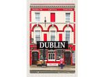 Vianmo Insegna In Legno 18X12 Cm Dublin Ireland Castle Tavern Reiseziel