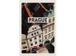 Vianmo Insegna In Legno 18X12 Cm Prague Prag Altstadt Tschechien