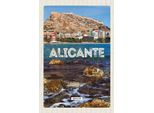 Vianmo Insegna In Legno 18X12 Cm Aligante Spain Spanien Meer