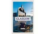 Vianmo Insegna In Legno 18X12 Cm Glasgow Scotland Hafenstadt