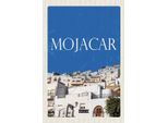 Vianmo Insegna In Legno 18X12 Cm Retro Mojacar Spain Spanien Himmel