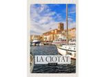 Vianmo Insegna In Legno 18X12 Cm La Ciotat France Meer Jachten