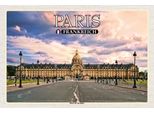 Vianmo Insegna In Legno 20X30 Cm Paris Frankreich Hotel Des Invalides