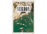 Vianmo Insegna In Legno 18X12 Cm Verdon France Verdonschlucht Meer