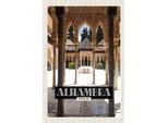 Vianmo Insegna In Legno 18X12 Cm Alhambra Spain Tourismus