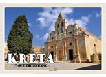 Vianmo Insegna In Legno 20X30 Cm Kreta Griechenland Kloster Arkadi