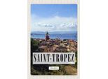 Vianmo Insegna In Legno 18X12 Cm Saint-Tropez France Panorama Poster