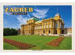 Vianmo Insegna In Legno 20X30 Cm Zagreb Kroatien Nationaltheater