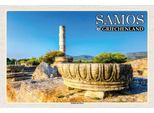Vianmo Insegna In Legno 20X30 Cm Samos Griechenland Tempel Der Hera