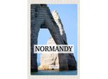 Vianmo Insegna In Legno 18X12 Cm Normandy France Reiseziel Geschenk