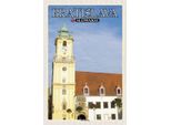 Vianmo Insegna In Legno 30X20 Cm Bratislava Slowakei Altes Rathaus
