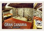Vianmo Insegna In Legno 20X30 Cm Gran Canaria Spanien Cueva Pintada HöHle