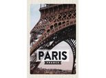 Vianmo Insegna In Legno 18X12 Cm Paris France Reiseziel Tourismus