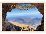 Vianmo Insegna In Legno 20X30 Cm Gran Canaria Spanien Pico De Nieves Berg