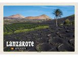 Vianmo Insegna In Legno 20X30 Cm Lanzarote Spanien La Geria Dorf