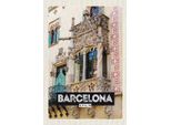 Vianmo Insegna In Legno 18X12 Cm Barcelona Spain Architektur Tourismus
