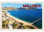 Vianmo Insegna In Legno 20X30 Cm Mallorca Spanien Port De Pollenca Meer