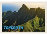 Vianmo Insegna In Legno 20X30 Cm Teneriffa Spanien Anaga Gebirge