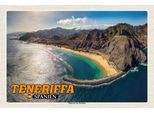 Vianmo Insegna In Legno 20X30 Cm Teneriffa Spanien Playa De Las Teresitas