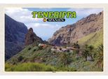 Vianmo Insegna In Legno 20X30 Cm Teneriffa Spanien Masca Bergdorf Gebirge
