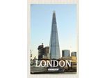Vianmo Insegna In Legno 18X12 Cm London Stadt United Kingdom