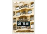 Vianmo Insegna In Legno 18X12 Cm Barcelona Spanien Architeltur