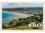 Vianmo Insegna In Legno 20X30 Cm Wales United Kingdom Llandudno Seebad
