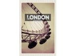 Vianmo Insegna In Legno 18X12 Cm London England London Eye Reise