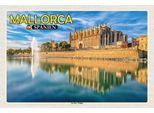 Vianmo Insegna In Legno 20X30 Cm Mallorca Spanien La Seu Palma Kathedrale