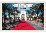 Vianmo Insegna In Legno 20X30 Cm Hollywood Usa Universal Studios